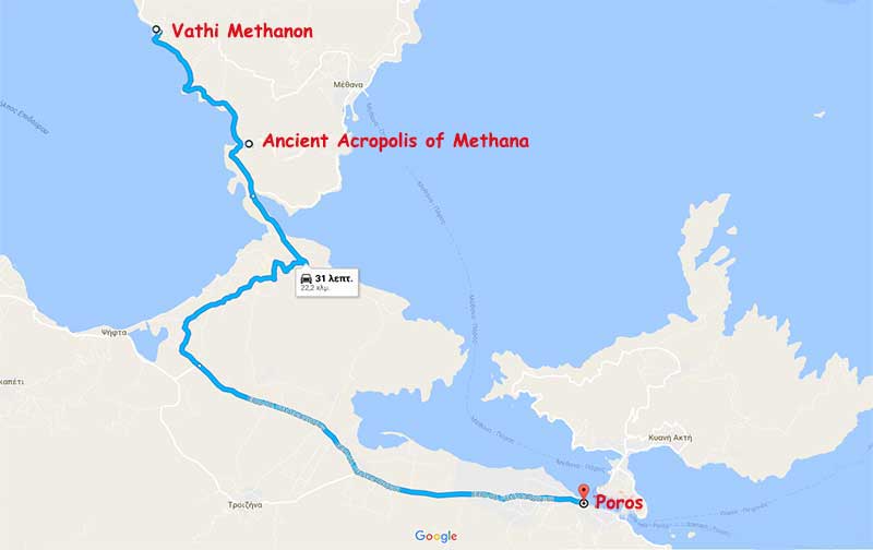 Poros - Ancient Acropolis of Methana